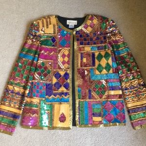 Vintage beaded women’s jacket